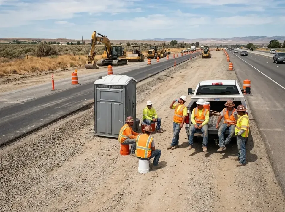 highway-road-construction-crew-007 — frequently asked questions, Porta Potty and Restroom Rentals in Sugarcreek, OH